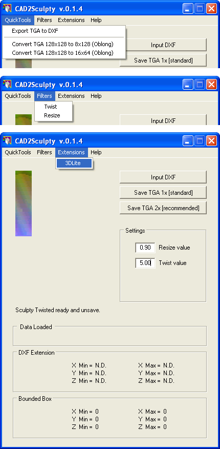 CAD2Sculpty 0.1.4 CAD2Sculpty 0.1.4