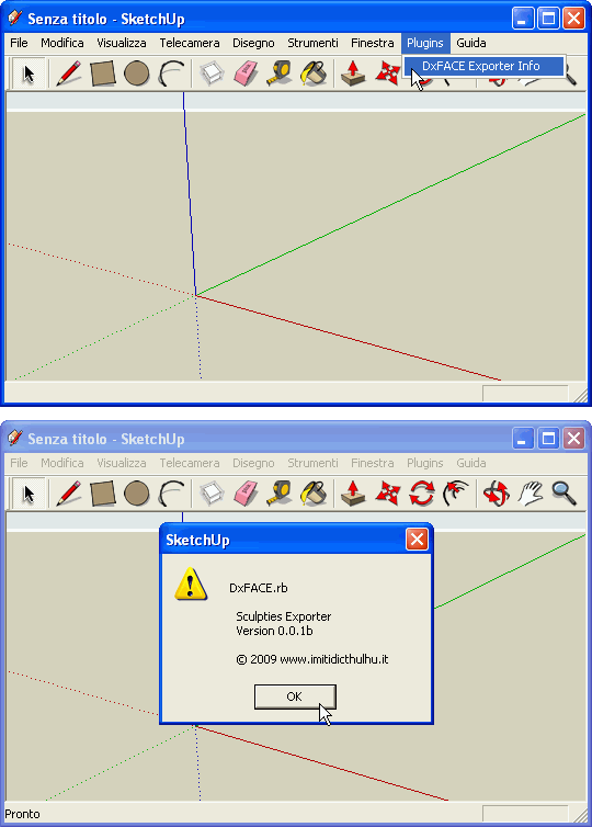 DxFACE First Steps