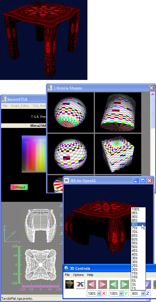 Morphing in SecondTGA 1.07.02