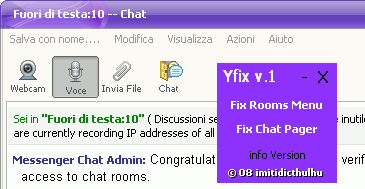 Yfix v.1 per Yahoo! Messenger 9 Yfix v.1 per Yahoo! Messenger 9
