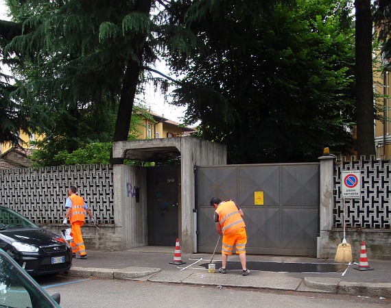 Stop dall'alto alla ciclabile sperimentale Stop dall'alto alla ciclabile sperimentale